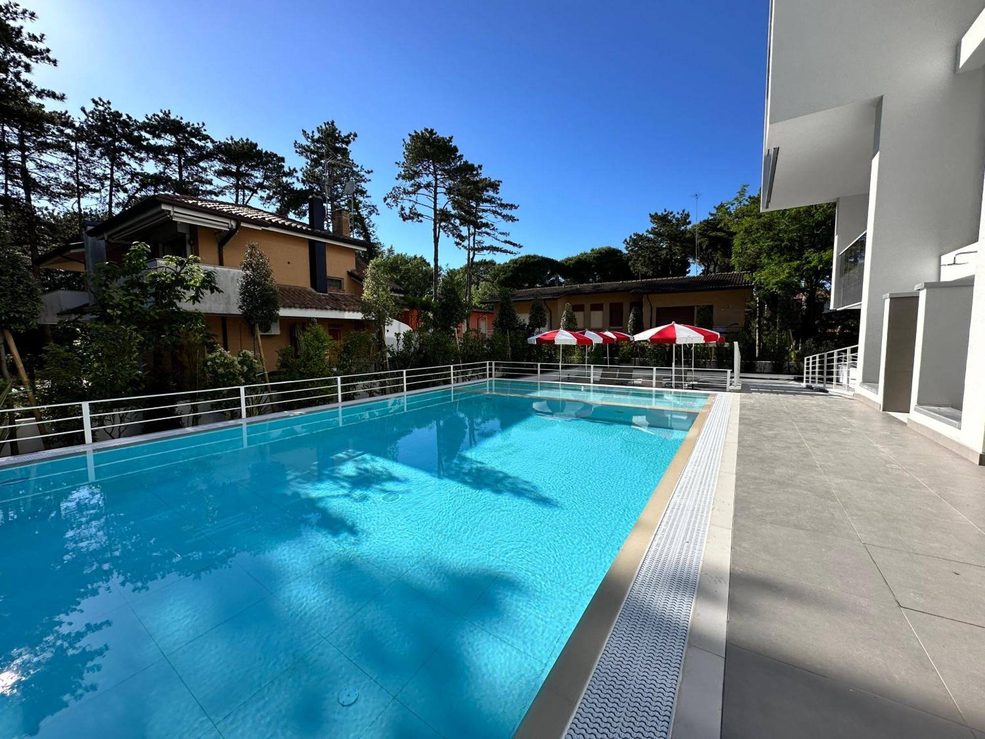 Nuovo Condominio Con Piscina E Garage Bibione Exteriér fotografie